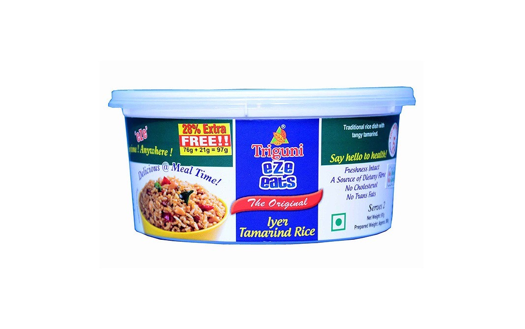 Triguni eze eats Iyer Tamarind Rice   Tub  97 grams